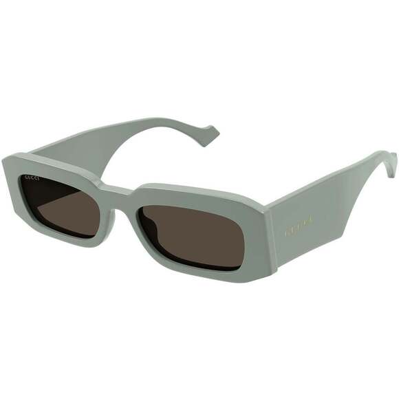 NWT Gucci GG1426S-004-54 Green Rectangle 54mm Sunglasses main image 5